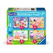 Ravensburger Prasátko Peppa Puzzle 4v1