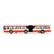 Rappa Kovový kloubový autobus červený 18 cm