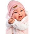 Guca 10284 OLIVIE - zátěžová realistická panenka miminko s měkkým látkovým tělem - 42 cm