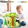 Picasso Stavebnice Safari Set s 8 zvířaty