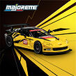 Majorette 2005 Chevrolet Corvette C6 R Autíčko