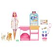 Mattel Barbie Veterinářka a herní set