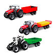 Bburago Farm Traktor na setrvačník s vlečkou 10 cm, více druhů