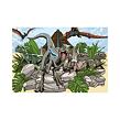 Dino Jurský svět Puzzle 2x48 dílků