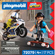 Playmobil Pronásledování na motorce
