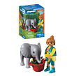 Playmobil Slůně a ošetřovatelka