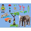 Playmobil Slon s ošetřovatelem