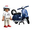 Playmobil 1969 Vespa 150 Sprint Veloce, modrá