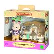 Sylvanian Families Nábytek "chocolate" králíků - bratr a toaleta s příslušenstvím