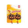 Rappa Náušnice dýně Halloween