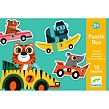 DJECO Duo puzzle - Závodní auta