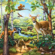 Ravensburger Puzzle Zvířátka 3 x 49 dílků
