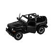 Rastar Auto RC Jeep Wrangler Rubicon černý