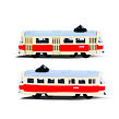 Rappa Kovová tramvaj mini 8,5 cm