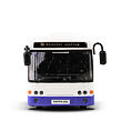 Rappa Autobus hlásí zastávky česky s funkčními dveřmi, 28 cm