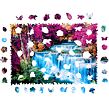 Puzzler DŘEVĚNÉ BAREVNÉ PUZZLE - Barevný vodopád