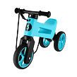 FUNNY WHEELS Odrážedlo Rider SuperSport 2v1 s popruhem tyrkys