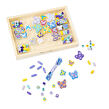 Melissa & Doug Dřevěné korálky - Motýlci
