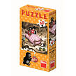 Dino Puzzle Jak Krtek uzdravil myšku 60 dílků