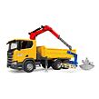 Bruder Nákladní auto SCANIA Super 560R - valník, hydraulická ruka