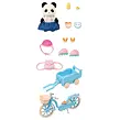 Sylvanian Families Panda a cyklo-bruslařský set