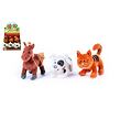 Teddies Zvířátko plyš Moje první zvířátka se zvukem 18-20cm, 3 druhy