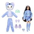 Mattel Barbie Cutie Reveal Barbie v kostýmu - Zajíček ve fialovém kostýmu koaly