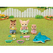 Sylvanian Families Zábava u bazénu Baby Trio