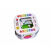 Teddies Pexeso Abeceda 64 karet v plechové krabičce