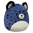 SQUISHMALLOWS Modrý gepard s chlupatým bříškem - Spotts, 30 cm