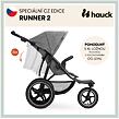 Hauck Sporťák Runner 2 CZ Edice Melange grey