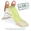Smoby Skluzavka Life KS 150 cm s vlhčením zelenočervená