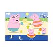 Dino Peppa Pig: Na dovolené Puzzle 2x48 dílků
