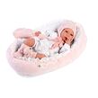 Llorens M740-88 Obleček pro panenku miminko NEW BORN velikosti 40–42 cm s doplňky