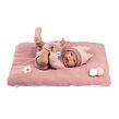 Llorens 73818 NEW BORN holčička, realistická panenka miminko s celovinylovým tělem 40 cm