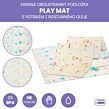 Asalvo Hrací podložka PLAY MAT XL 120*180cm Animals-city