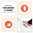 Hauck Zábrana Open N Stop 2 75-80 cm White