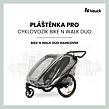 Hauck Pláštěnka na cyklovozík Bike N Walk Duo