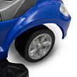 Dětské odrážedlo s vodící tyčí 3v1 Baby Mix Mega Car modré
