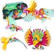 CLIXO Tropical Birds - magnetická stavebnice 22 kusů