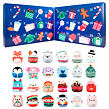 SQUISHMALLOWS Micromallows Adventní kalendář 24 ks