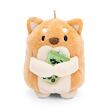 NICI MyMochi Pejsek Hiro 8cm v kostýmu ledního medvěda a bubble tea plyš