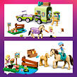 LEGO® Friends 42695 Přívěs s koněm a hříbětem