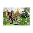 Dino Jurský svět Puzzle 2x48 dílků