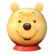 Ravensburger Puzzle ball s ušima Medvídek Pú 77 dílků