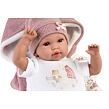 Llorens M636-50 Obleček pro panenku miminko NEW BORN velikosti 35-36 cm s doplňky