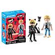 Playmobil Kouzelná Beruška a Černý kocour: Adrien & Černý kocour