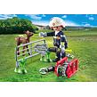 Playmobil Hasiči při záchraně zvířat