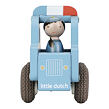 Little Dutch Policejní auto dřevěné