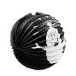 Rappa Lampión Halloween duch 25 cm se svítící hůlkou 40 cm